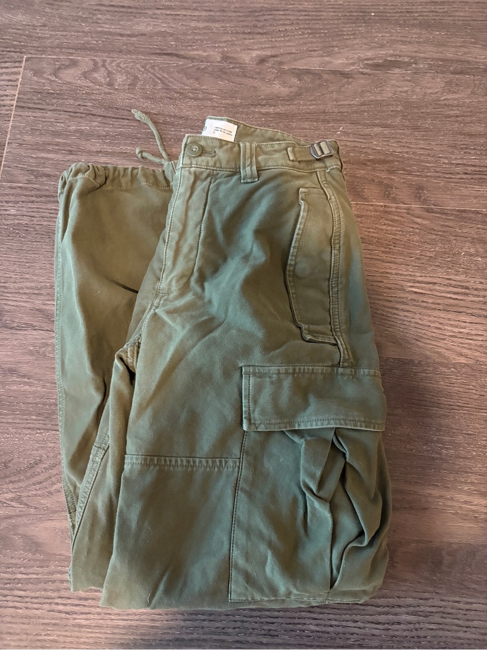 Aritzia Olive Green Cargo Joggers